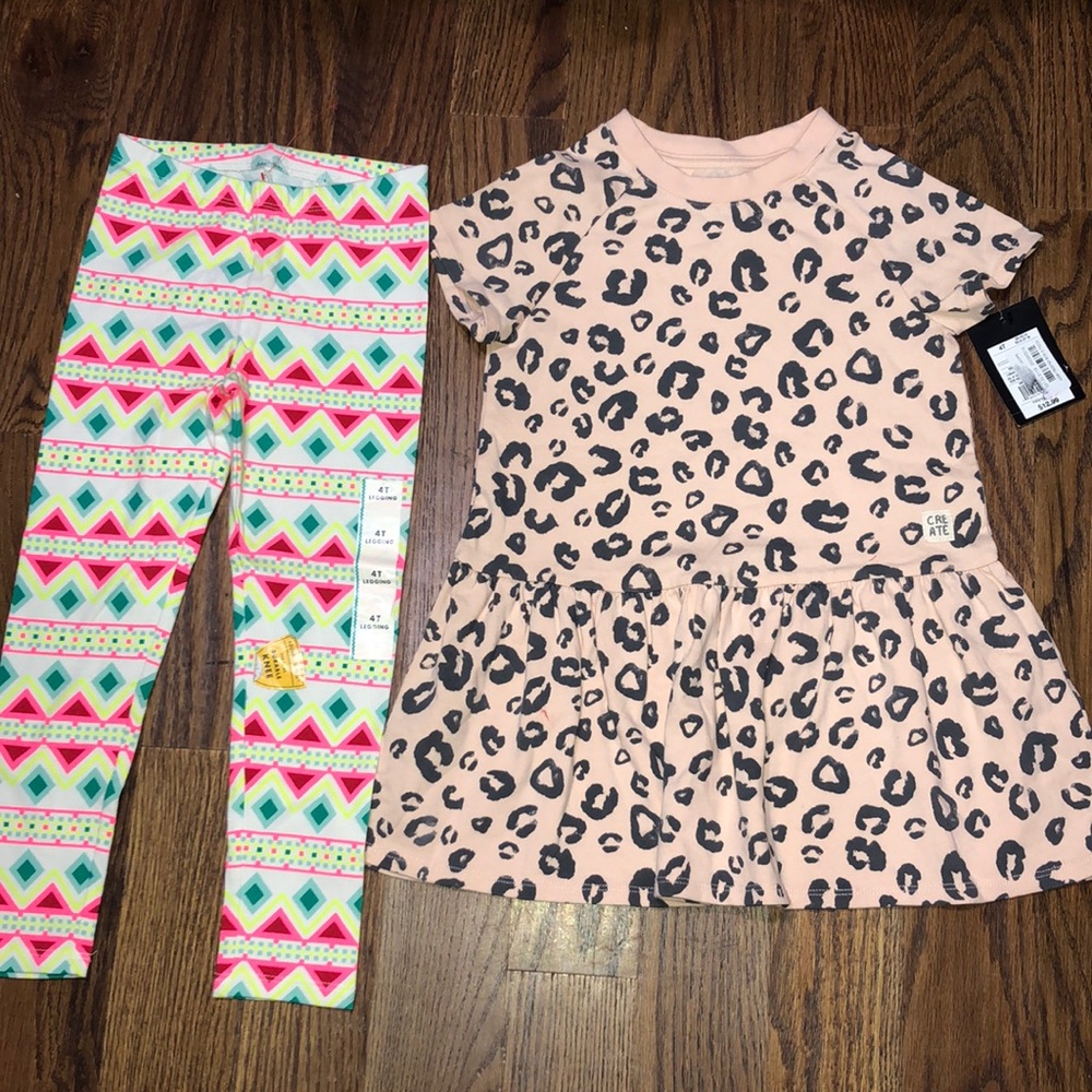 dress and leggins